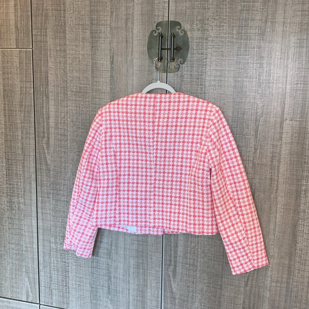 Zara Tweed‎ Textured Blazer